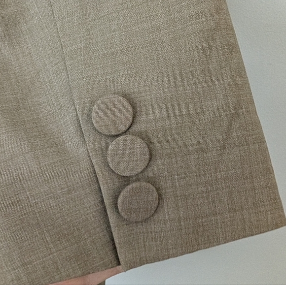 Studio Darri Wool Blend Assymetric Jacket minimalist Blazer Size Small - Picture 8 of 15